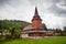 Wooden Greek Catholic Church of st. Spirit  church-museum located in the village of Kolochava, Mizhhir district, Transcarpathian