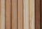 Wooden handles in row