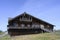 Wooden house built by merchant Elizarov in the second half of the 19th century on Kizhi Island in Karelia