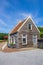 Wooden house in historic village Bourtange