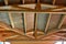 Wooden house roof ceiling detail