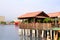 Wooden house on water, Clan Jetties, Georgetown, Penang, Malaysia