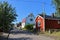 Wooden houses