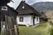 Wooden houses in Vlkolinec village, Slovak republic