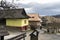 Wooden houses in Vlkolinec village, Slovak republic