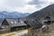 Wooden houses in Vlkolinec village, Slovak republic