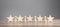 Wooden human figures with stars. Best customer evaluation and satisfaction