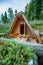 Wooden hut at Hija Glamping Lake Bloke, Nova Vas in Slovenia