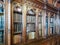 Wooden interior of the library inside the State Hermitage museum