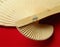 Wooden japanese fan