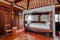 Wooden Java Style Bedroom