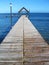 Wooden Jetty in Mauritius