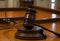 A wooden judge\\\'s gavel on a table Ai Generated