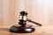 Wooden Judges gavel ,