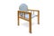 Wooden kids chair isolated