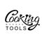 Wooden Kitchen accessories Logo design vector template. It`s cooking time. Baking tools spatula, fork. Handwritten