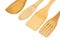 Wooden kitchen shovels