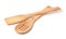 Wooden kitchen spoon and spatula