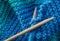 Wooden Knitting Needles And Yarn
