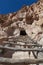 Wooden Ladder up to a Cave