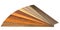 Wooden laminated construction planks