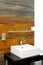 Wooden lavatory