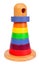 Wooden lighthouse toy