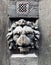 Wooden lion door