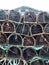 Wooden lobster traps, from north Spain, Basque country