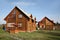 Wooden lodges