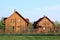 Wooden lodges