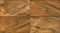 Wooden look beige and brown rectangular seamless ceramic tile and pattern useful as background or texture