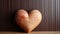 Wooden love heart Valentine\\\'s Day