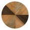 Wooden marquetry can be patterns created from the combination of wood round, wooden floor, parquet, cutting board