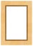 Wooden marquetry rectangle pine walnut frame, wooden frame made of a combination of different woods