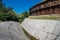 Wooden moat outside Citadel of Baturin Fortress