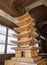 Wooden model of six-storied Pagoda. Kamakura