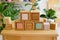 Wooden Montessori cubes. Toys made of natural material