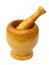 Wooden Mortar and Pestle