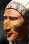 Wooden Native American Statue