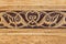Wooden oriental pattern in Dulber palace, Crimea, Ukraine, background