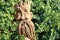 Wooden pagan god