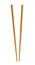 Wooden pairs of chopsticks