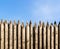 Wooden Palisade Fencing