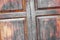 Wooden panels and boards of a rural house, Italy