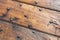 Wooden panels and boards of a rural house, Italy