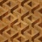 Wooden parquet boxes stacked for seamless background.