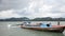 Wooden passenger ship ride a boat mooring at Koh Yao Noi boats Harbour