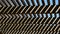 A wooden patio cover showing sky sunlight and shadows with an interesting pattern.