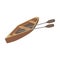 Wooden Peddle Type Of Boat Icon